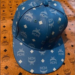 MCM x TISA rare blue new era Hat